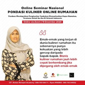 Pondasi Kuliner Online Rumahan 1