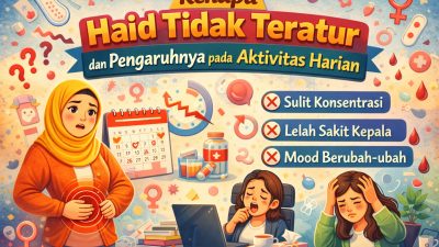 Kenapa Haid Tidak Teratur dan Pengaruhnya pada Aktivitas Harian